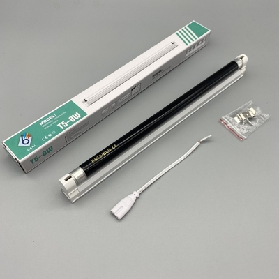 F8T5BLB ব্ল্যাক লাইট টিউব T5 8W 395nm অতিবেগুনী UVA ব্ল্যাক লাইট অনুসন্ধান এবং মুদ্রা যাচাইয়ের জন্য ব্যবহৃত